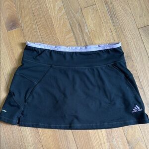 Adidas Navy and Purple Tennis Skort with Logo